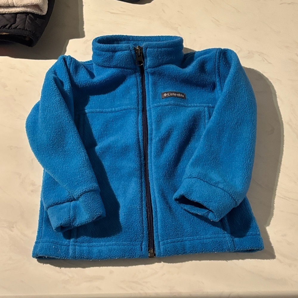 Columbia Vibrant Blue Fleece Jacket